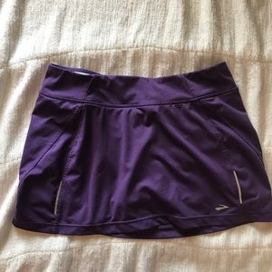 Brooks Purple Running Skirt